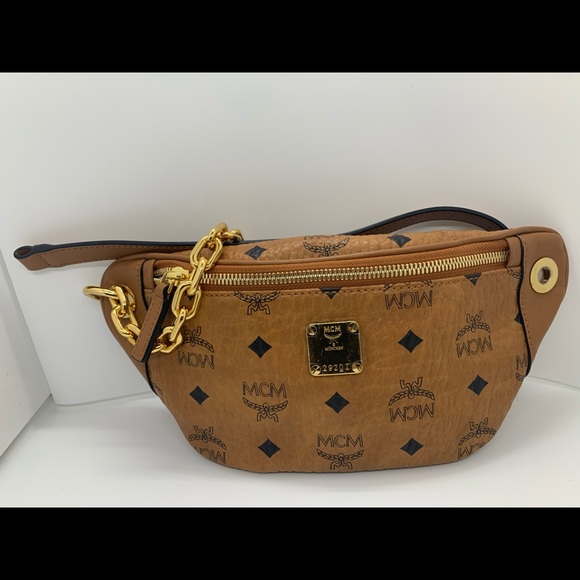 MCM Handbags - ***SOLD***MCM repeat logo belt bag